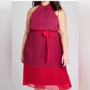 Beautiful & Unique Lane Bryant Halter Dress with peepholes in front & back 🎉